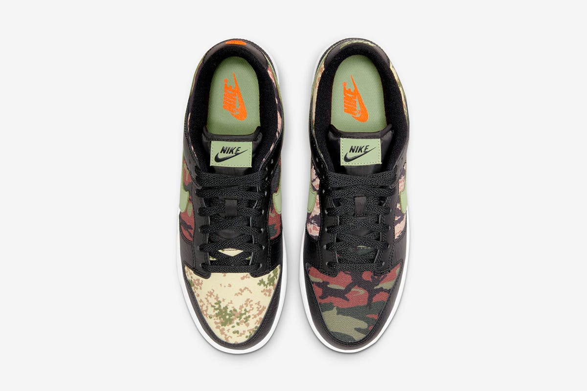 camo dunks footlocker